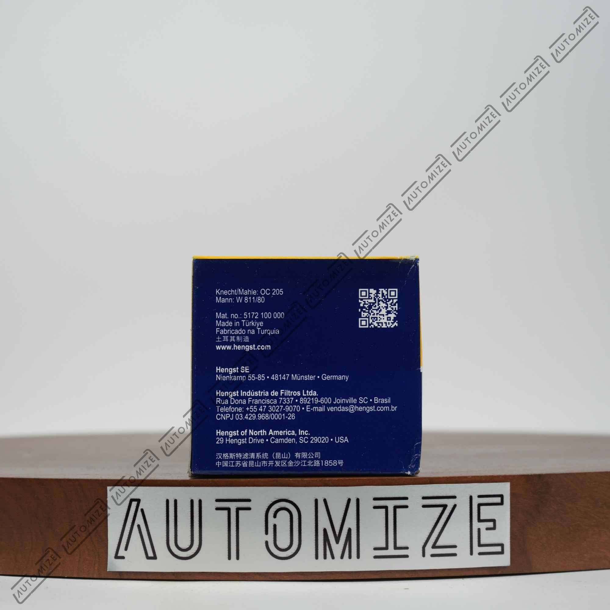 Hengst Oil Filter H13W01