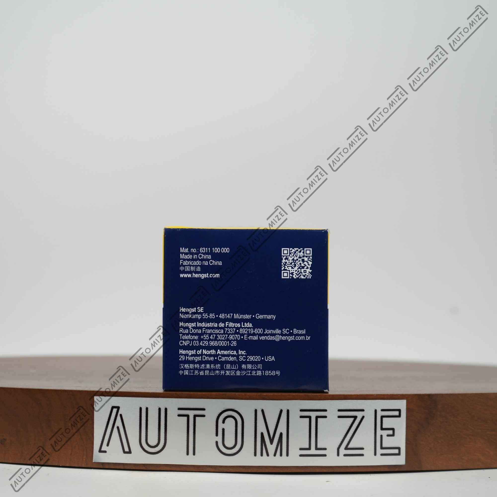 Hengst Oil Filter H317W01