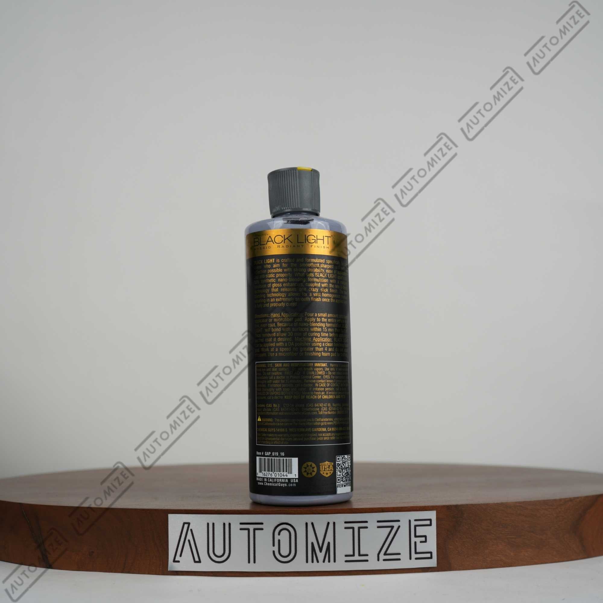 Chemical Guys Black Light Hybrid Radiant Finish Glaze (473ml)