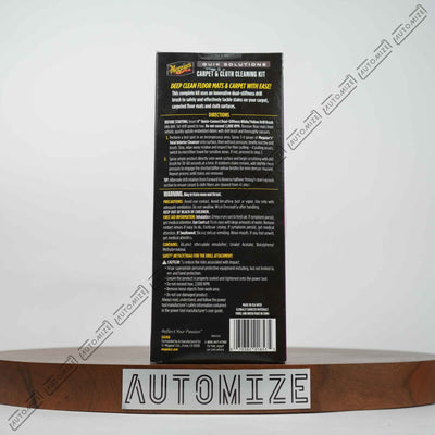 Meguiar's Quik Solutions Carpet & Cloth Cleaning Kit