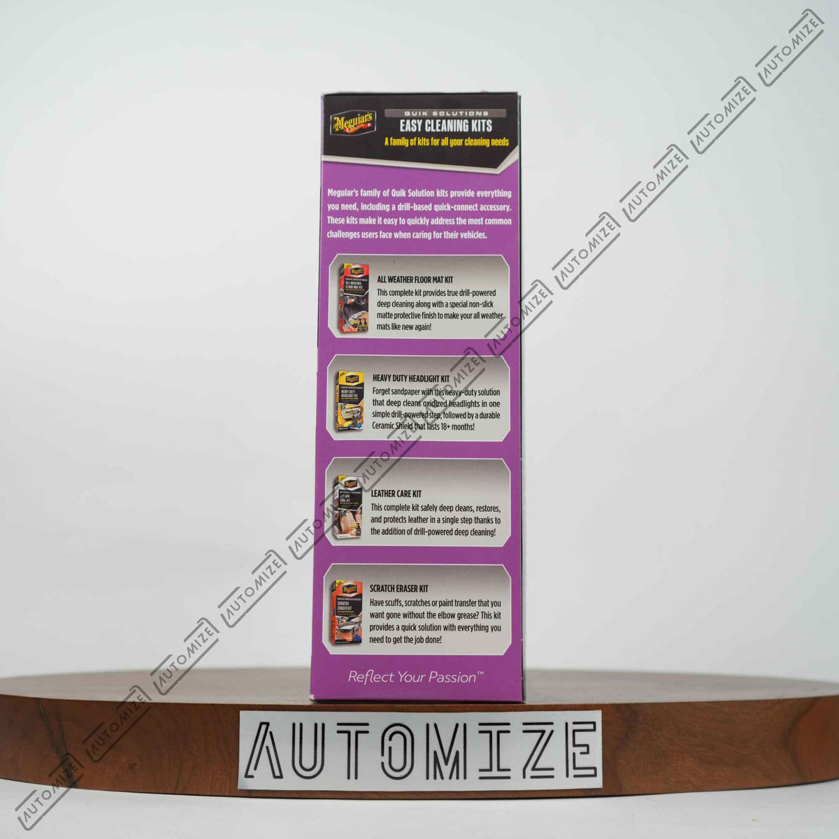 Meguiar's Quik Solutions Carpet & Cloth Cleaning Kit