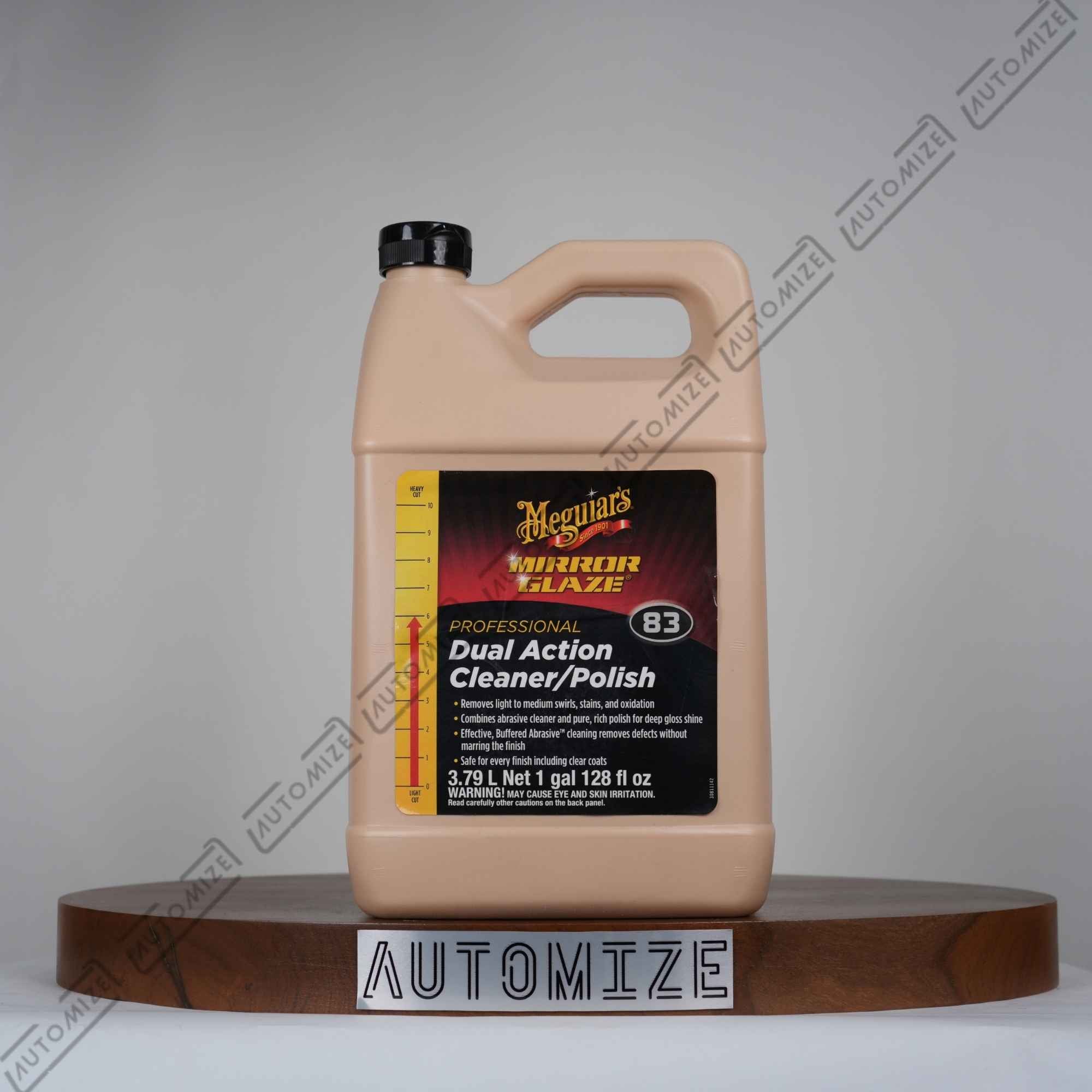 Meguiar's Mirror Glaze Professional Dual Action Cleaner/Polish (3.79l)
