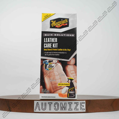 Meguiar's Quik Solutions Leather Care Kit