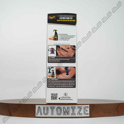 Meguiar's Quik Solutions Leather Care Kit