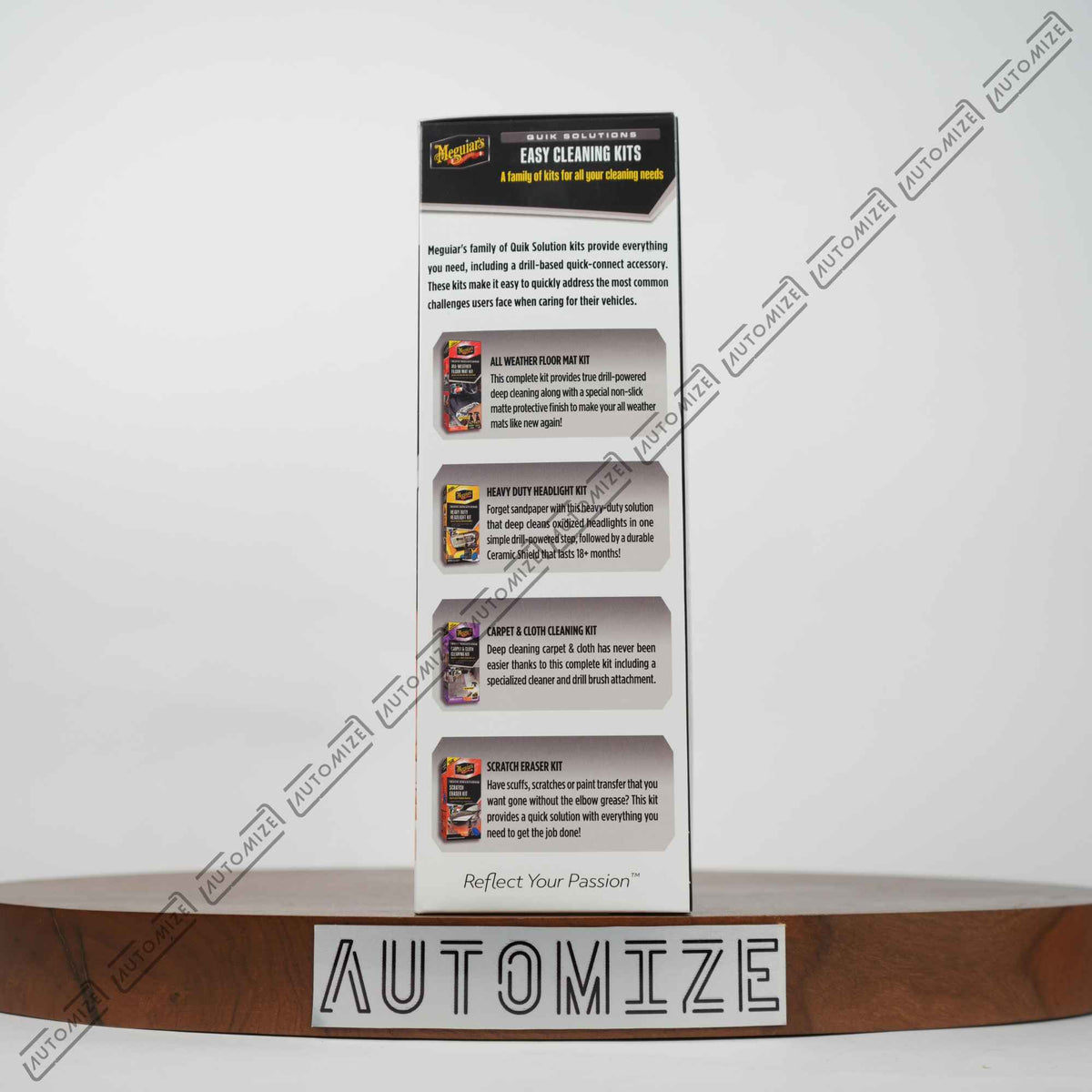Meguiar's Quik Solutions Leather Care Kit