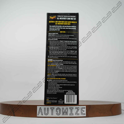 Meguiar's Quik Solutions - All Weather Floor Mat Kit