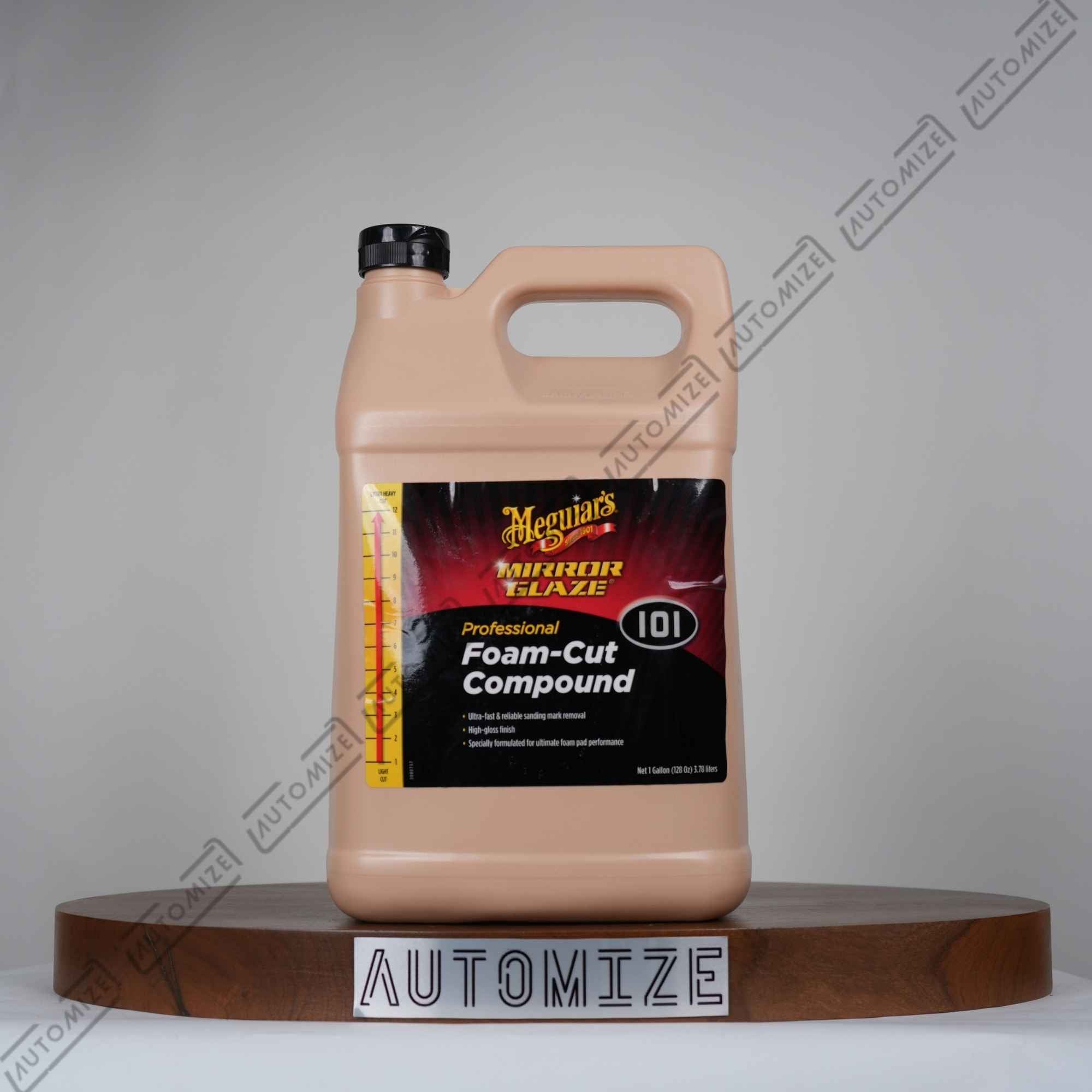 Meguiar's Mirror Glaze Professional Foam-Cut Compound (3.79l)