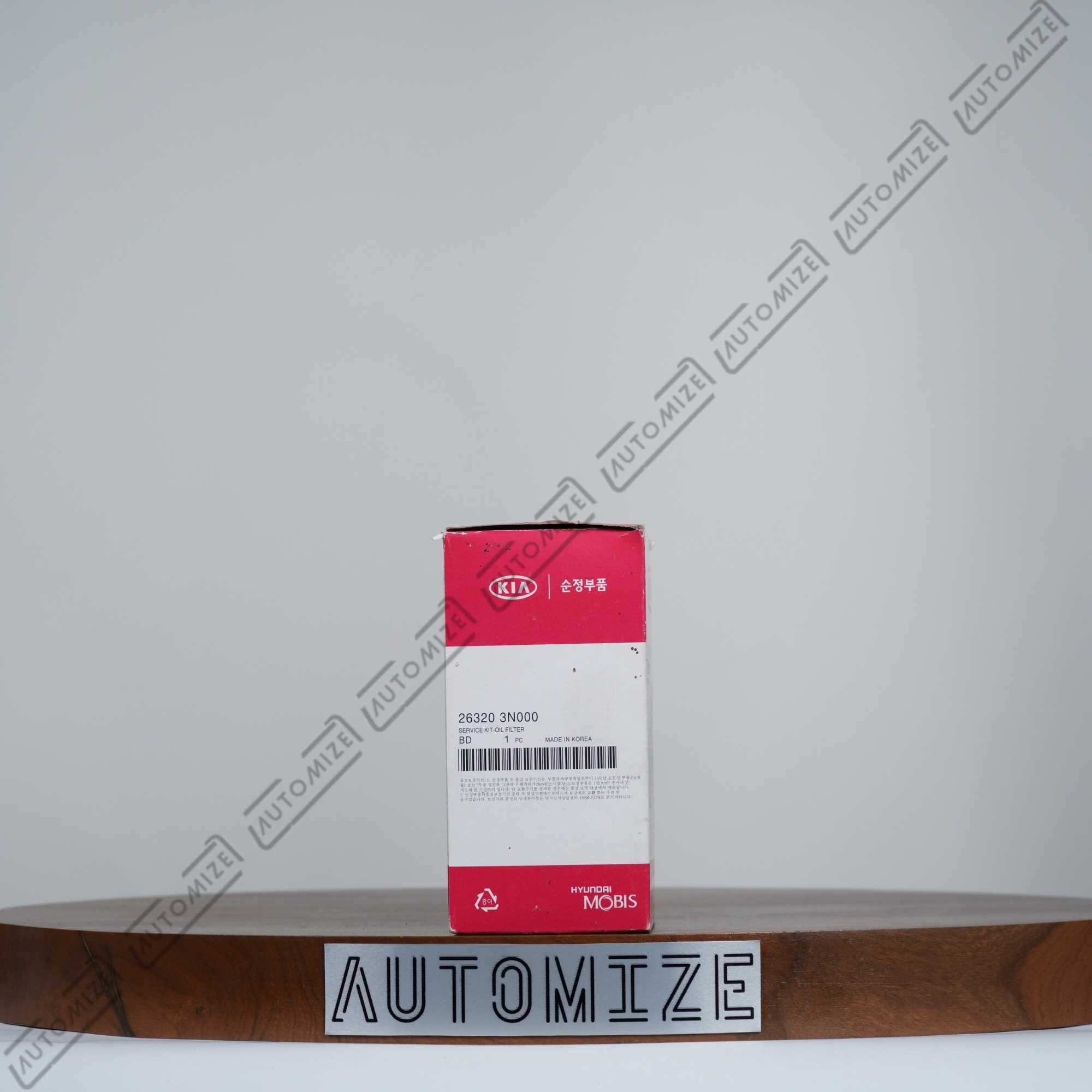Kia Hyundai Mobis Oil Filter 26320 3N000 - Automize.pk