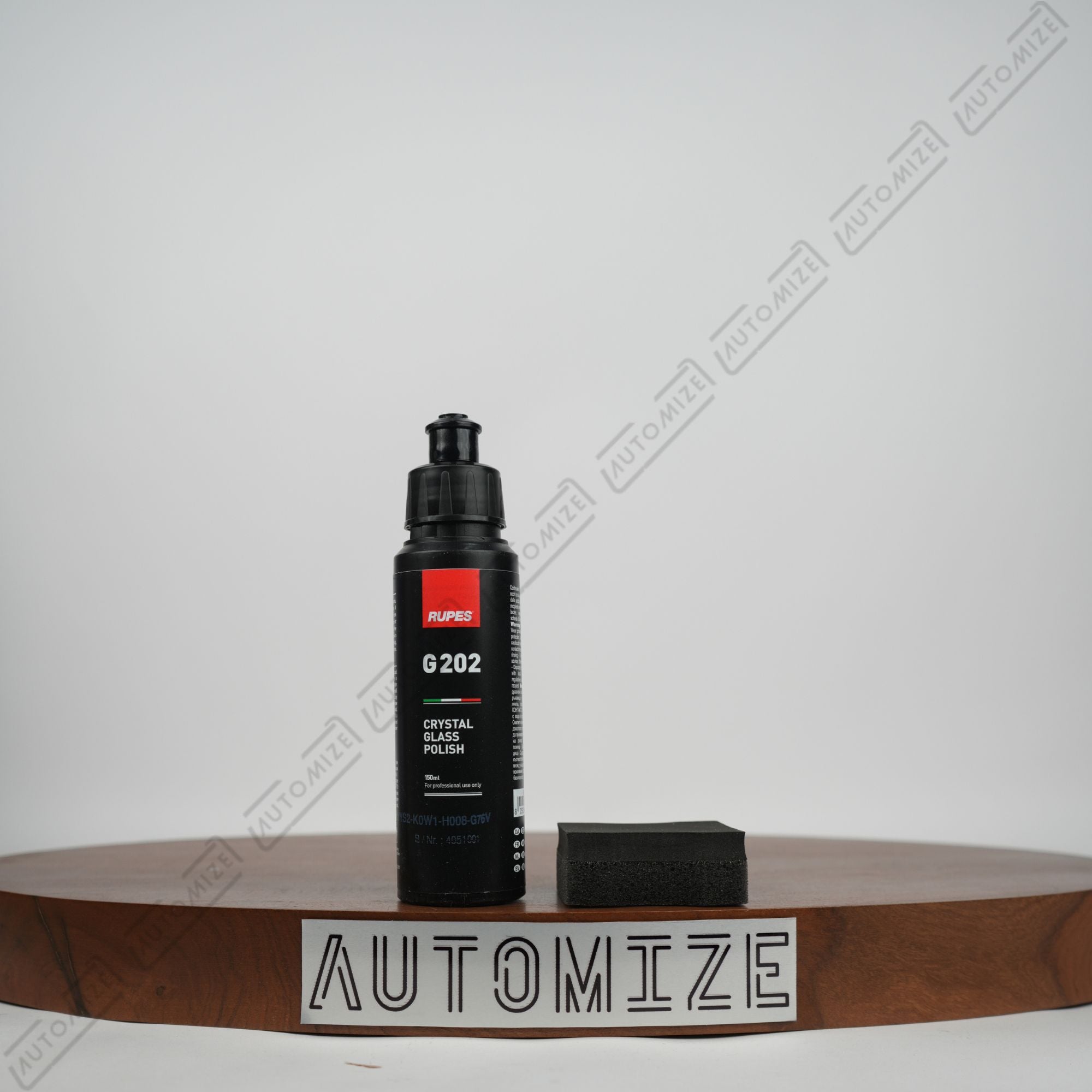 Rupes G202 Crystal Glass Polish w/ Applicator (150ml)