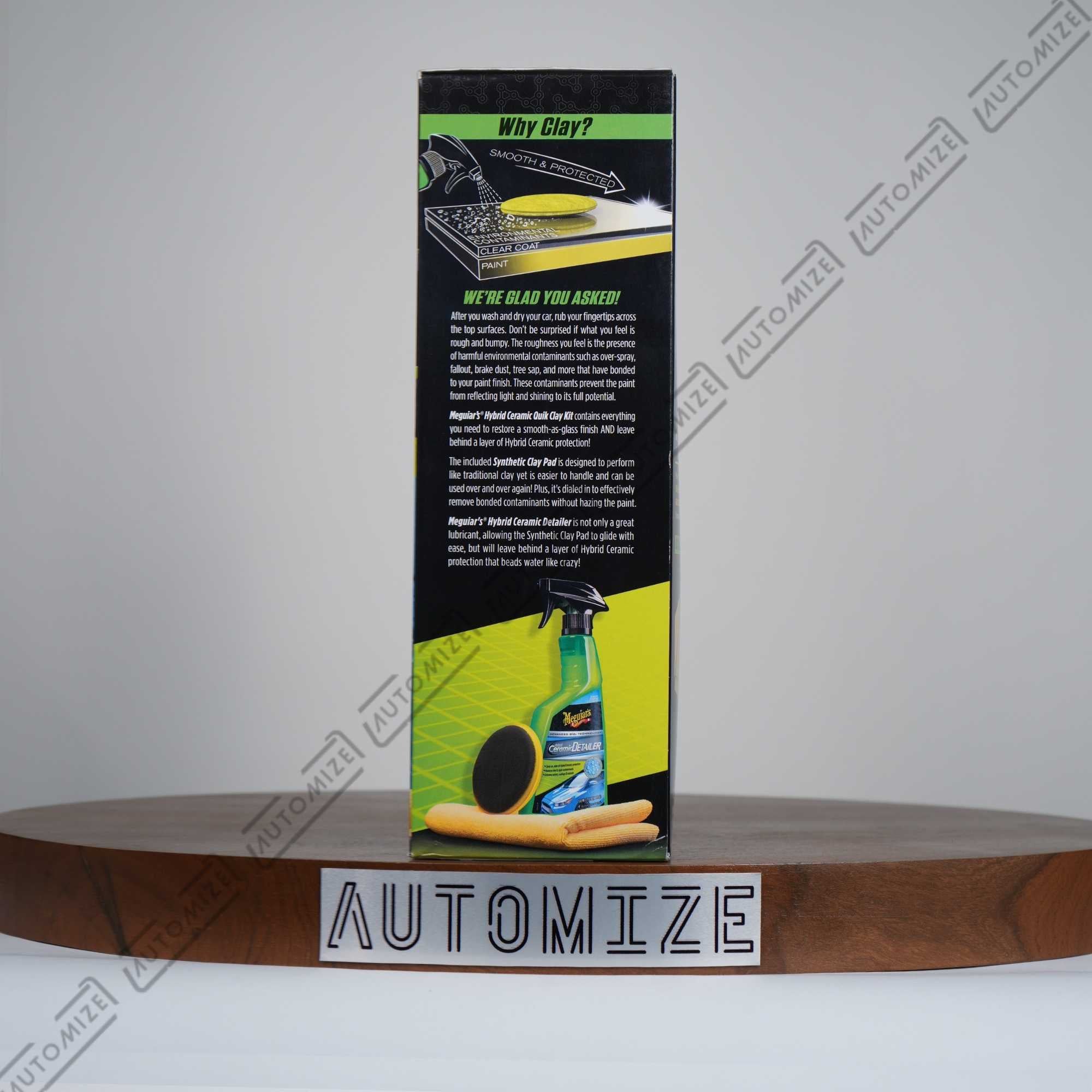 Meguiar's Hybrid Ceramic Quik Clay Kit