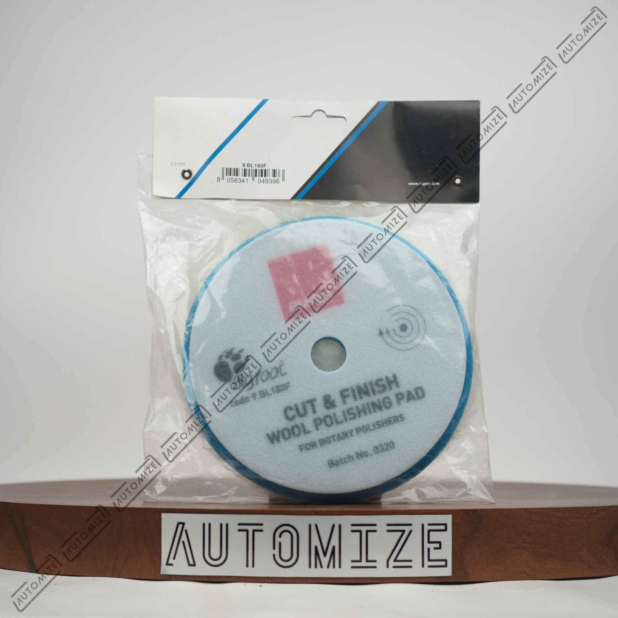 Rupes Rotary Wool Pad Cut & Finish