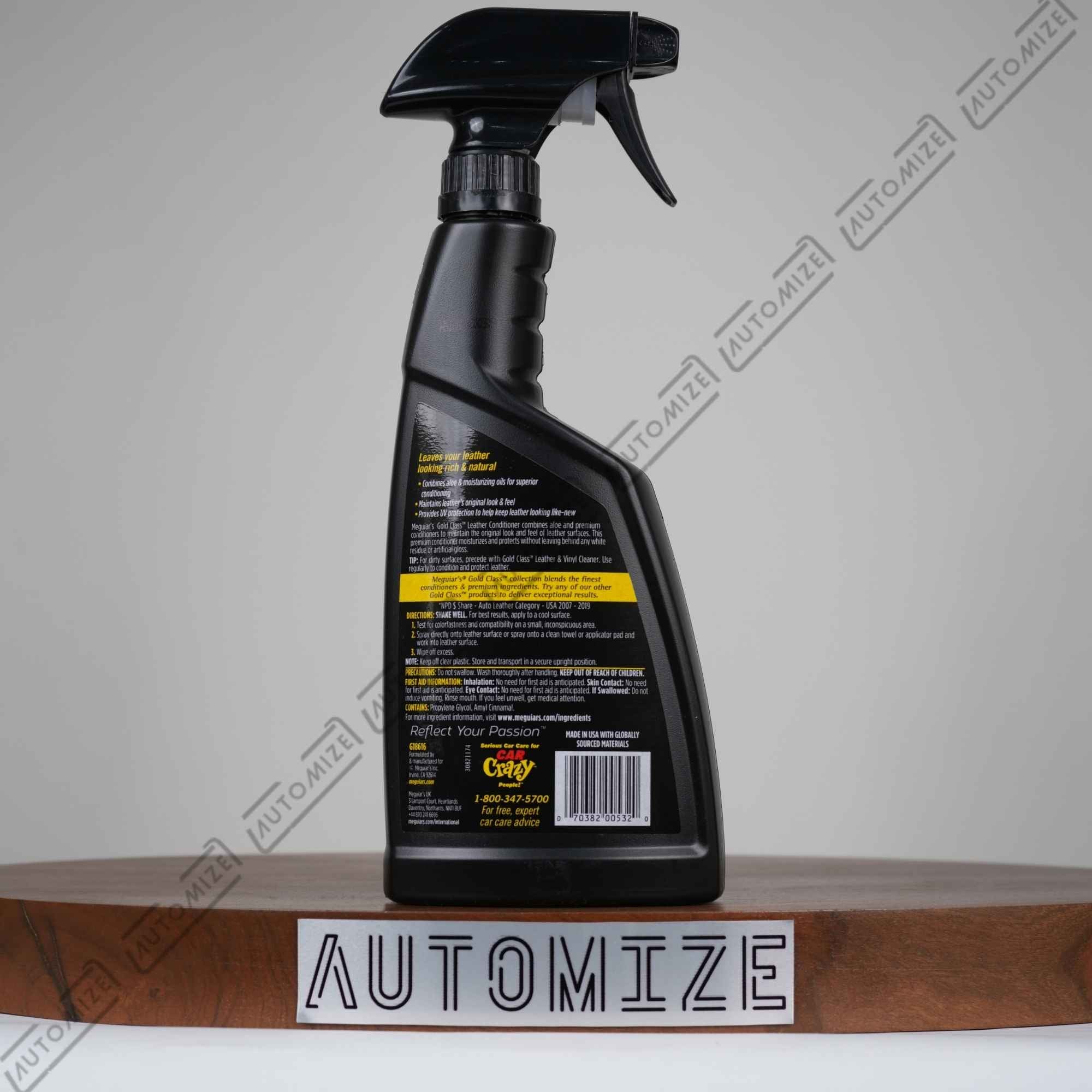 Meguiar's Gold Class Leather Conditioner (473ml)