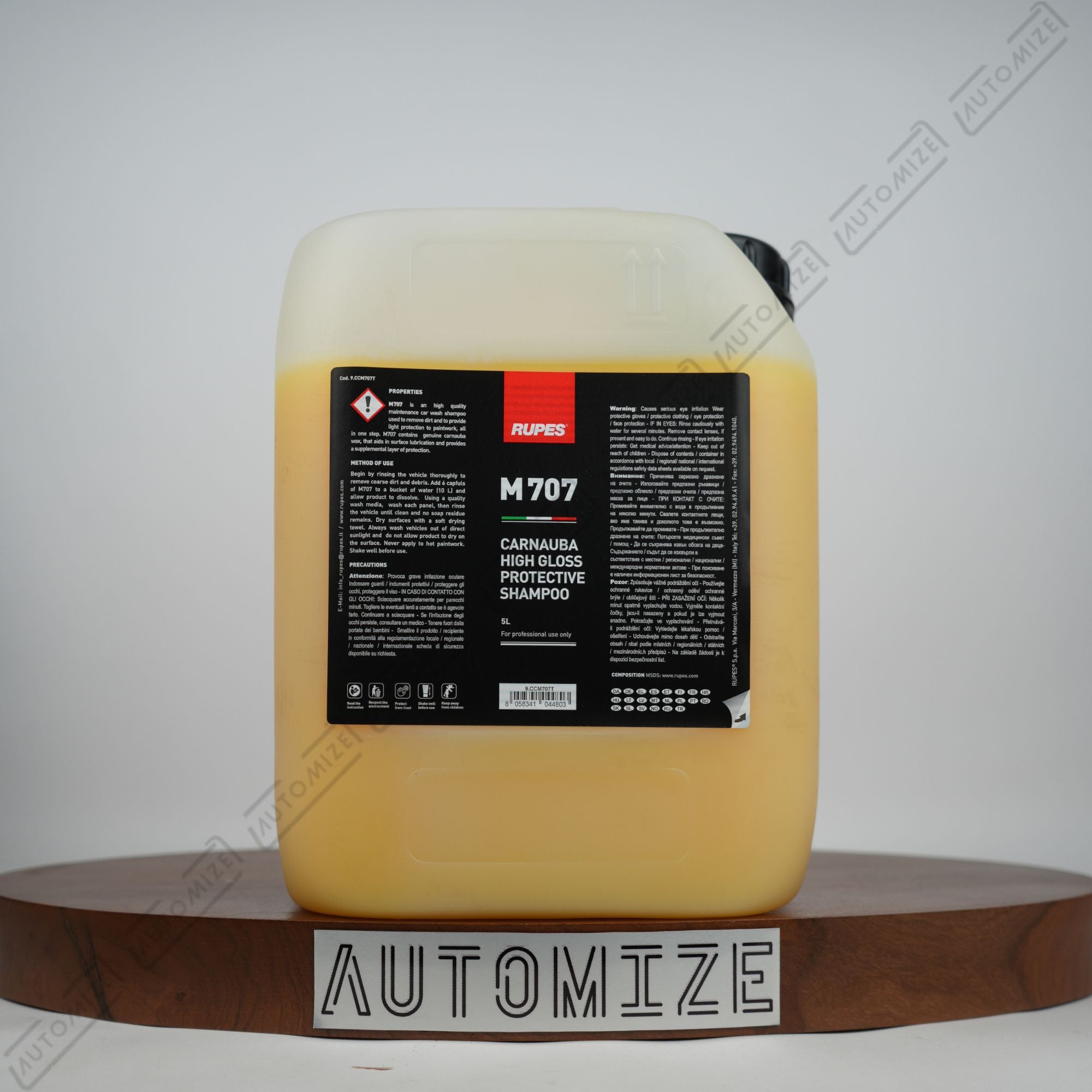 Rupes M707 Carnauba High Gloss Protective Shampoo (5l)