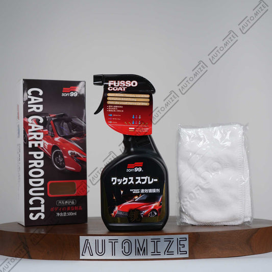 Soft 99 Spray Wax Fusso Coat Kit (500ml)