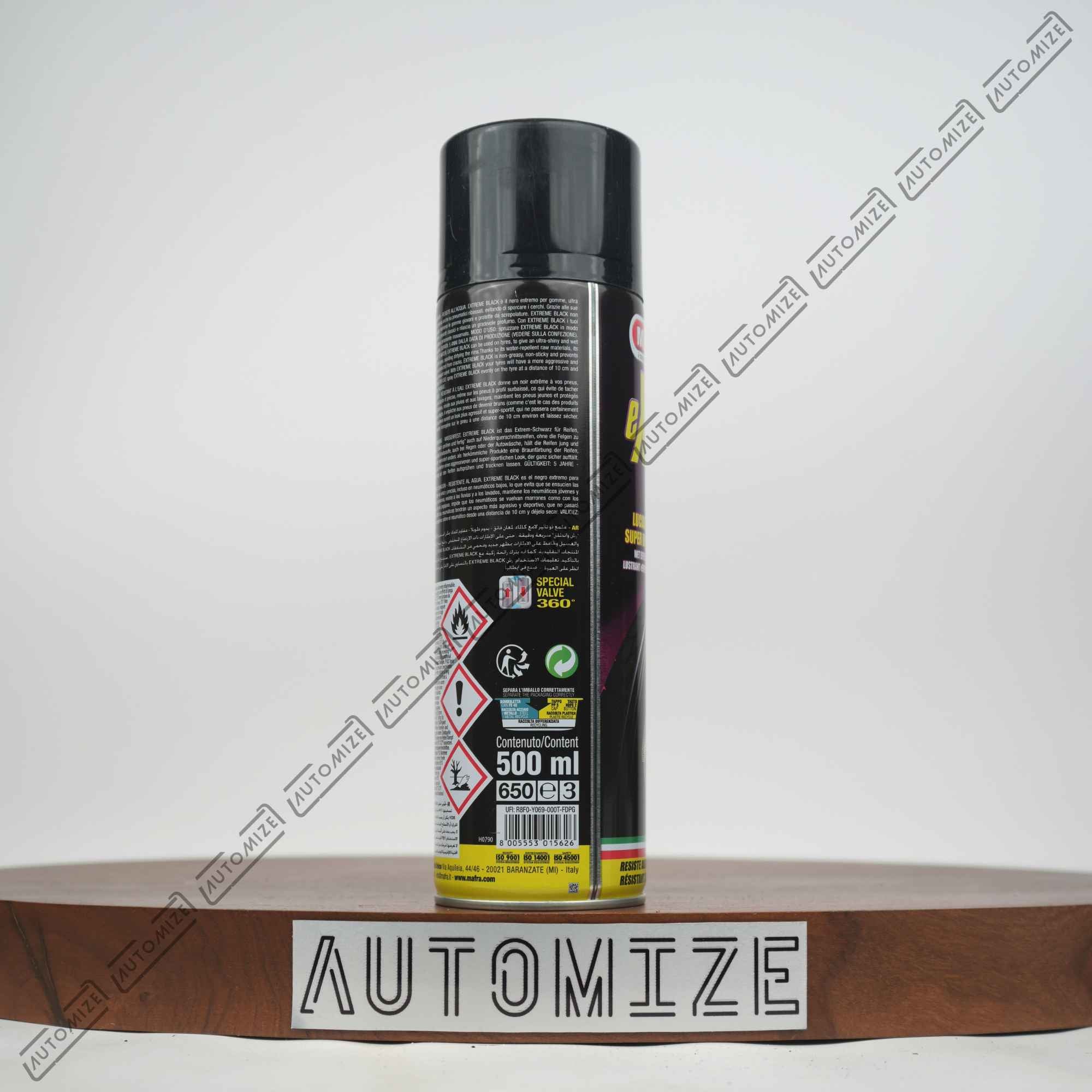 Mafra Extreme Black Tire Spray (500ml)
