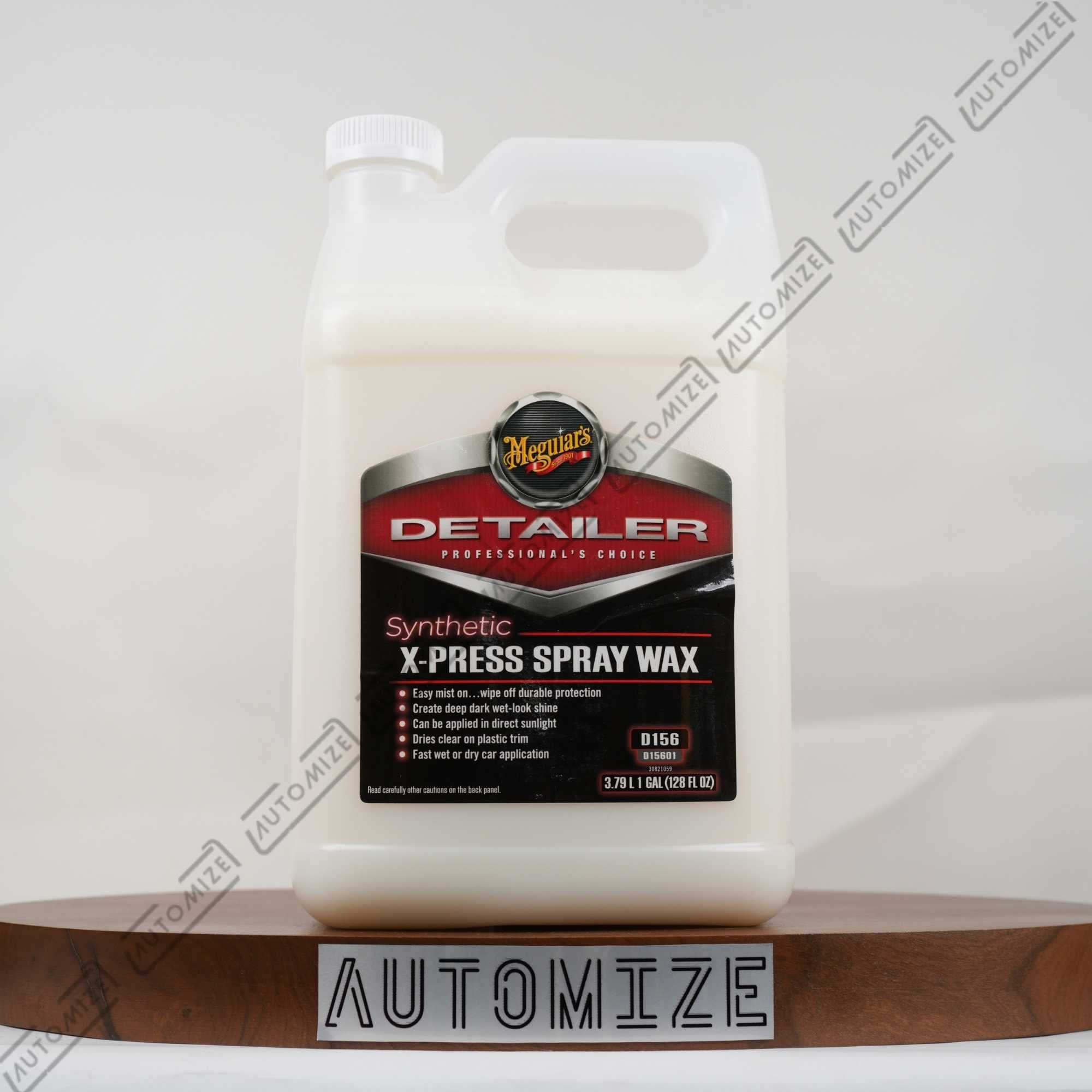 Meguiar's Detailer Synthetic X-Press Spray Wax D156 (3.79l)