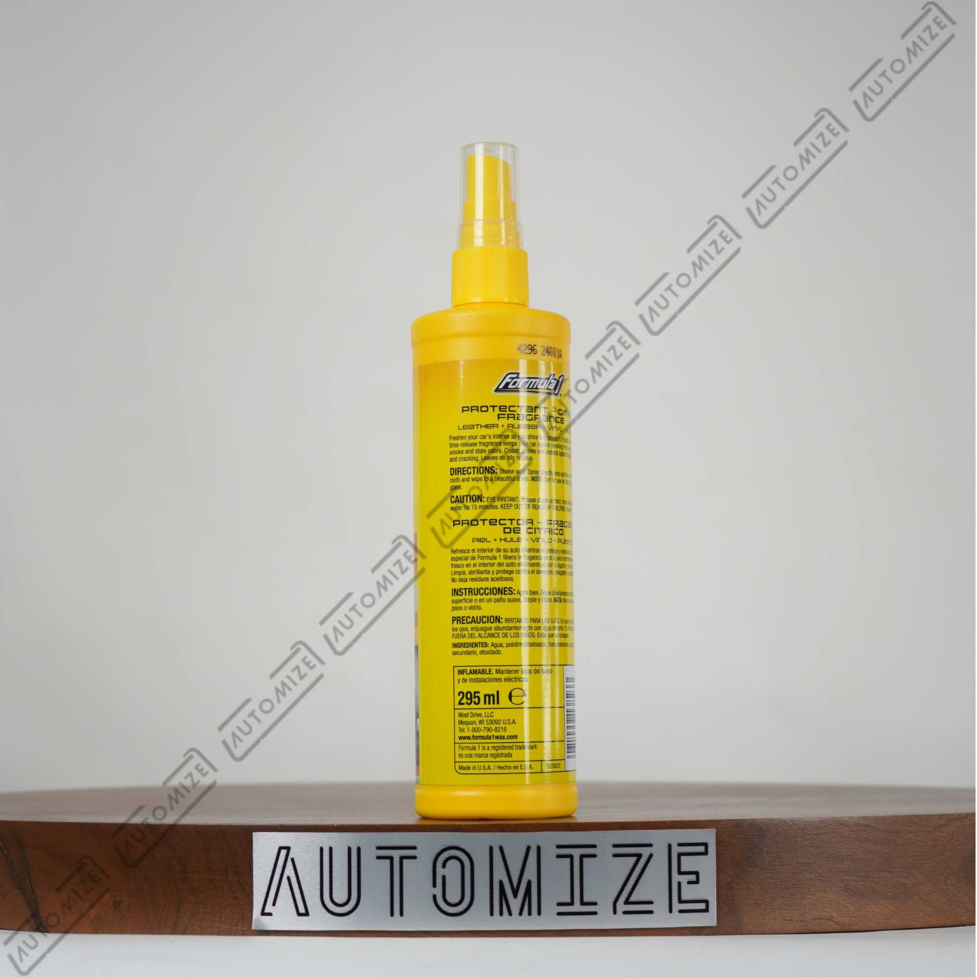 Formula1 High Performance Protectant [Citrus] (295ml)