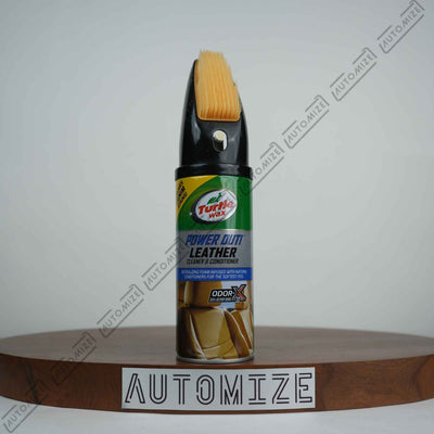 Turtle Wax Power Out Leather Cleaner and Conditioner (400ml)