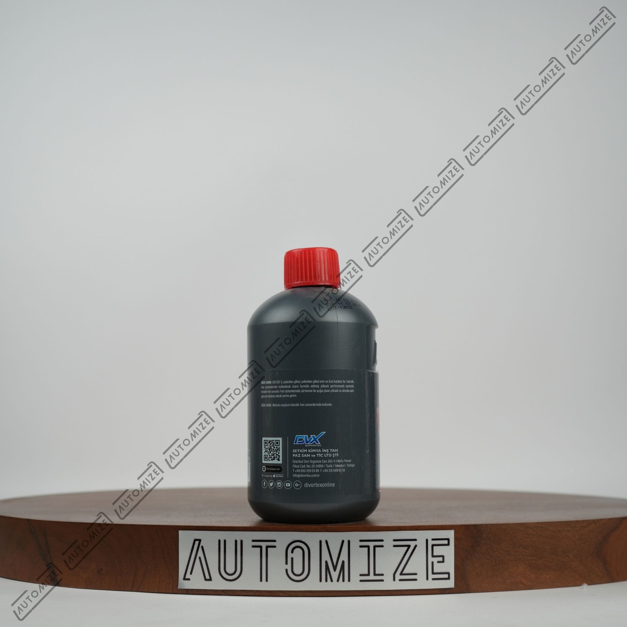 Divortex DOT 3 Brake and Hydraulic Fluid (500ml)