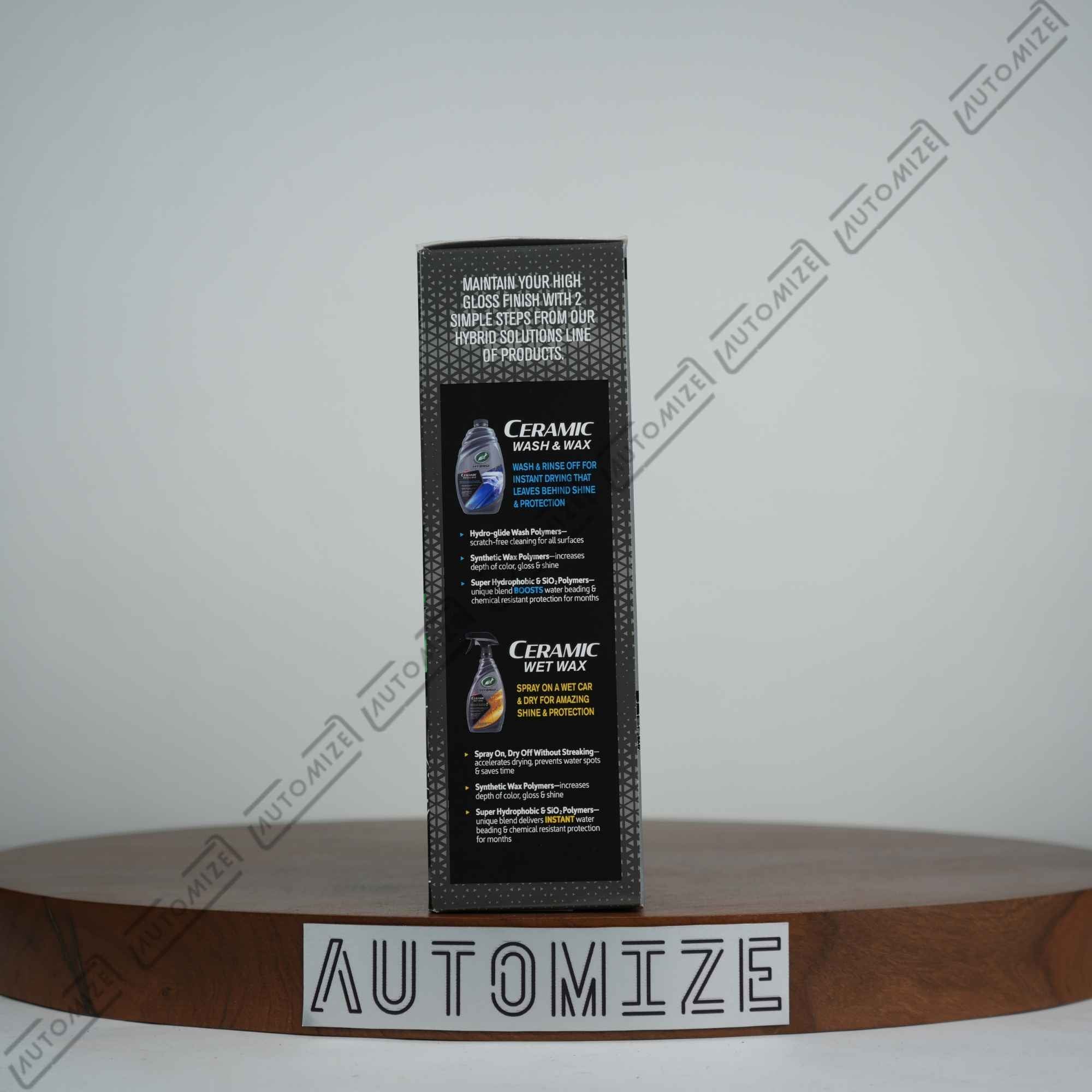 Turtle Wax Hybrid Solutions Ceramic+Graphene Paste Wax Kit