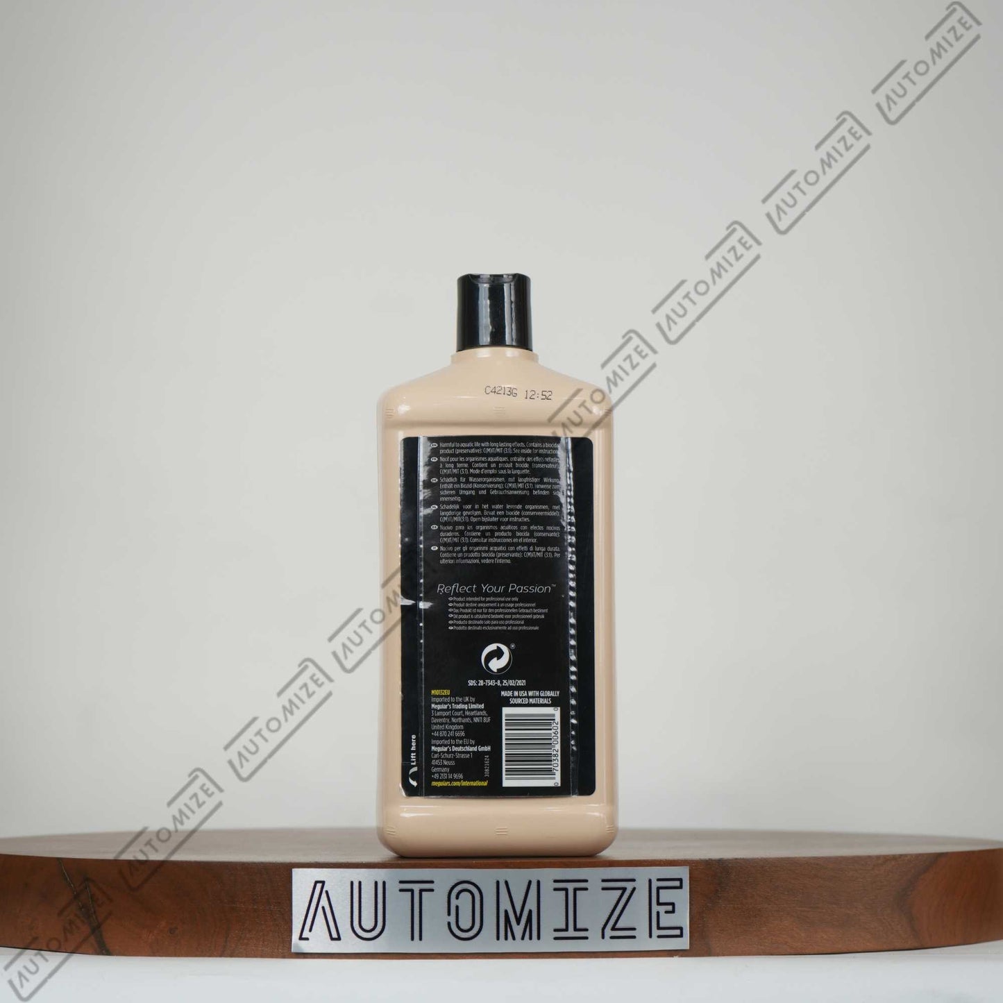 Meguiar's Mirror Glaze Foam-Cut Compound (946ml)