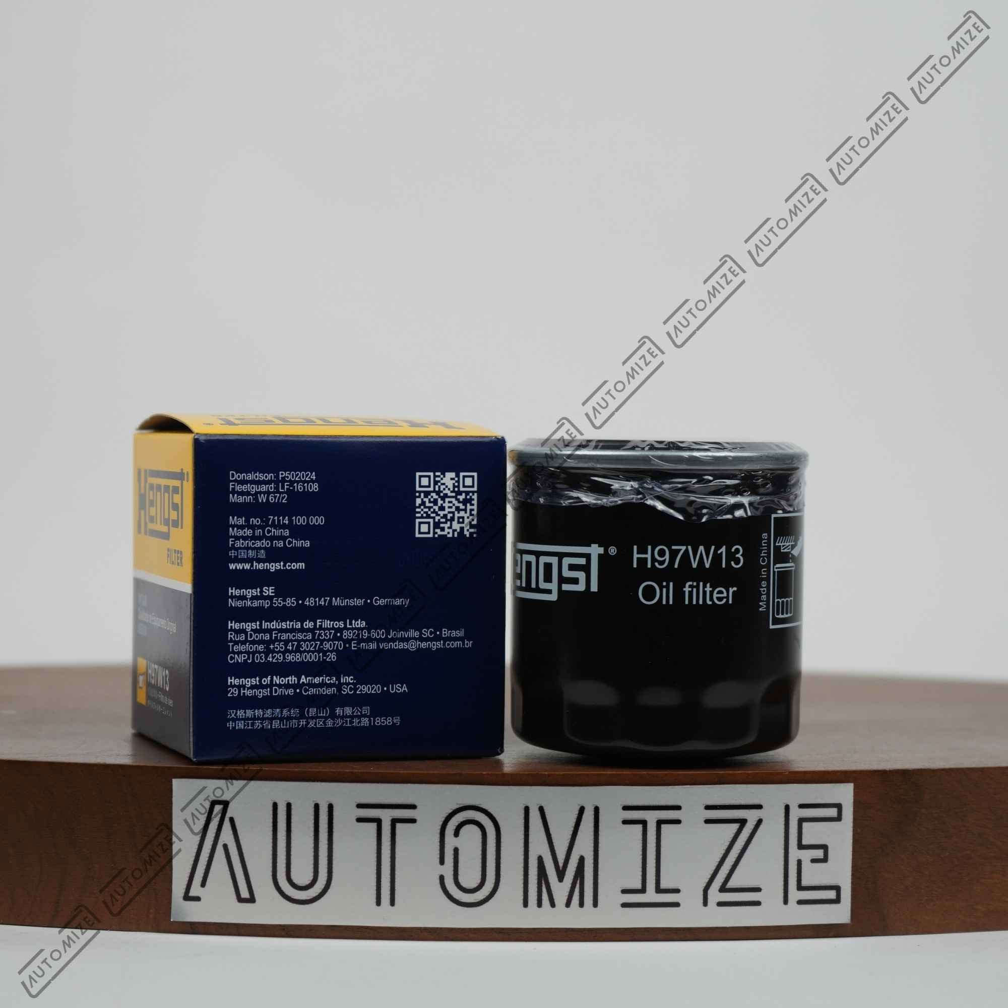 Hengst Oil Filter H97W13