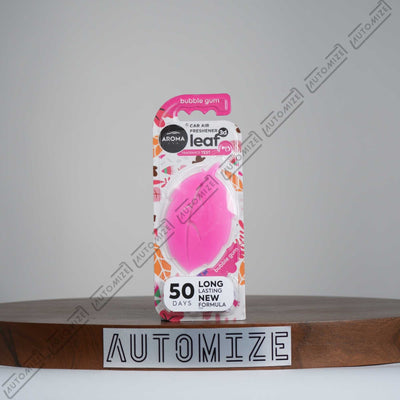 Aroma Car Air Freshener 3D Leaf - Bubble Gum