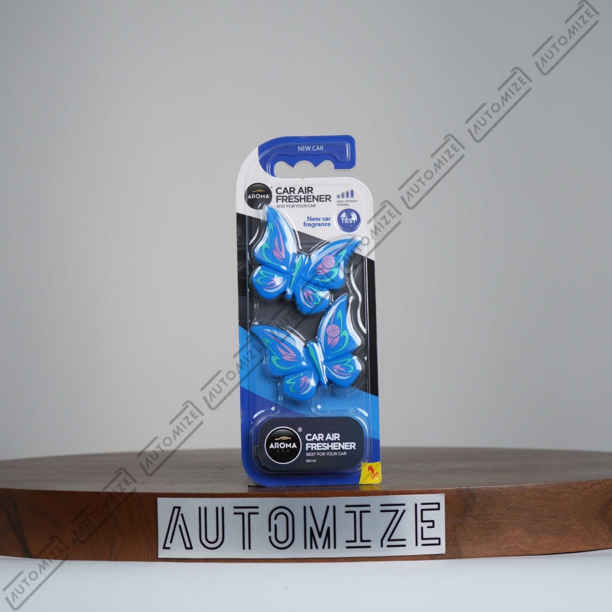 Aroma Car Air Freshener Butterfly - New Car