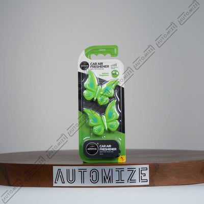 Aroma Car Air Freshener Butterfly - Lemon