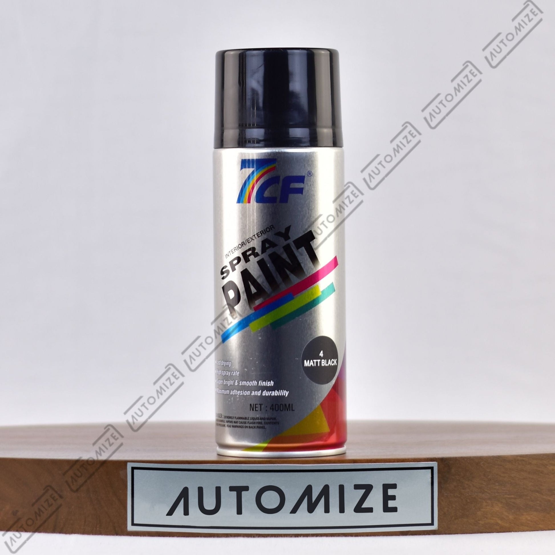 7cf Interior/Exterior Spray Paint - (400ml) - Automize