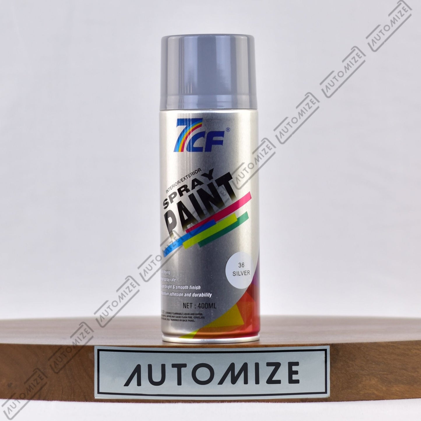 7cf Interior/Exterior Spray Paint - (400ml) - Automize