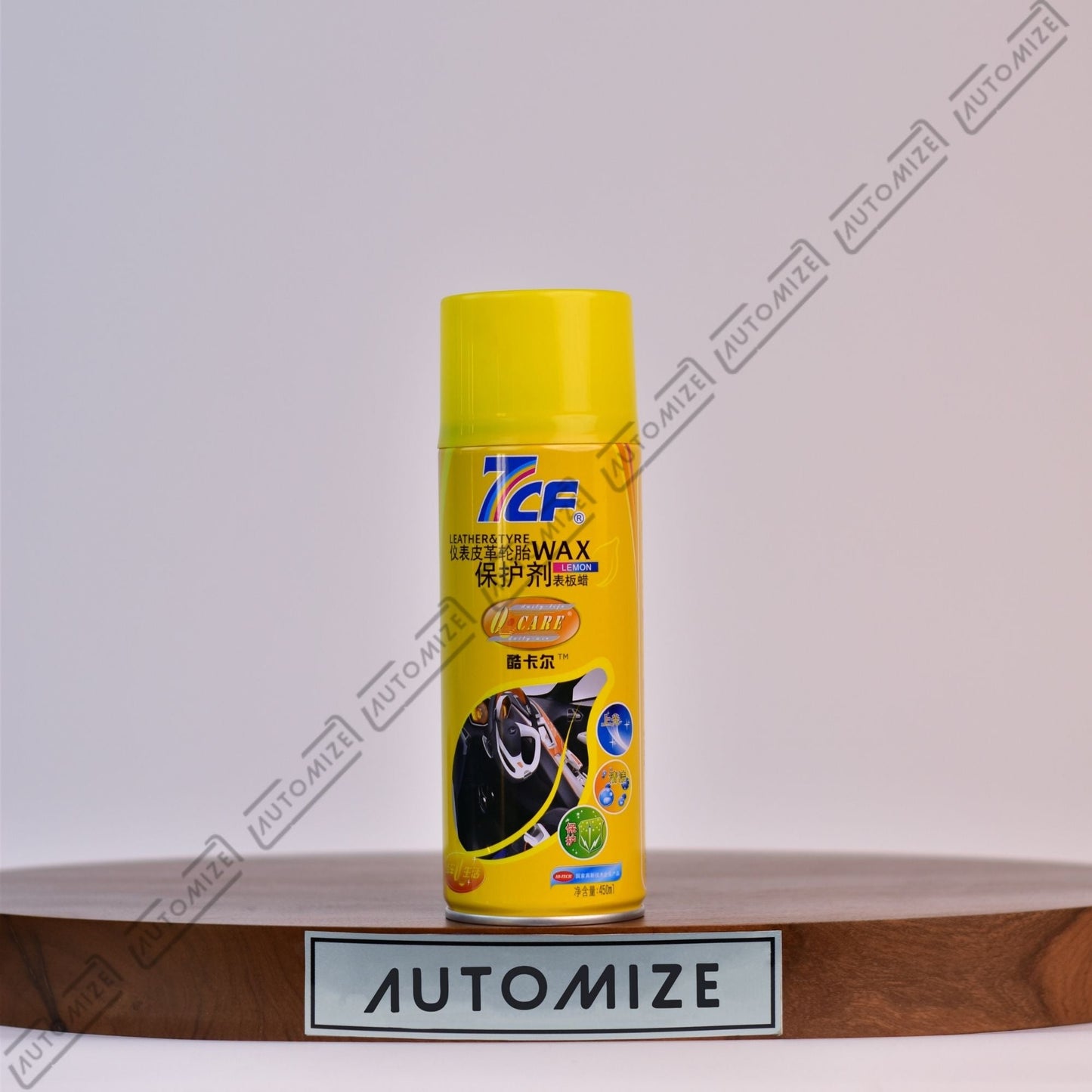 7cf Leather and Tire Wax - Scented (450ml) - Automize