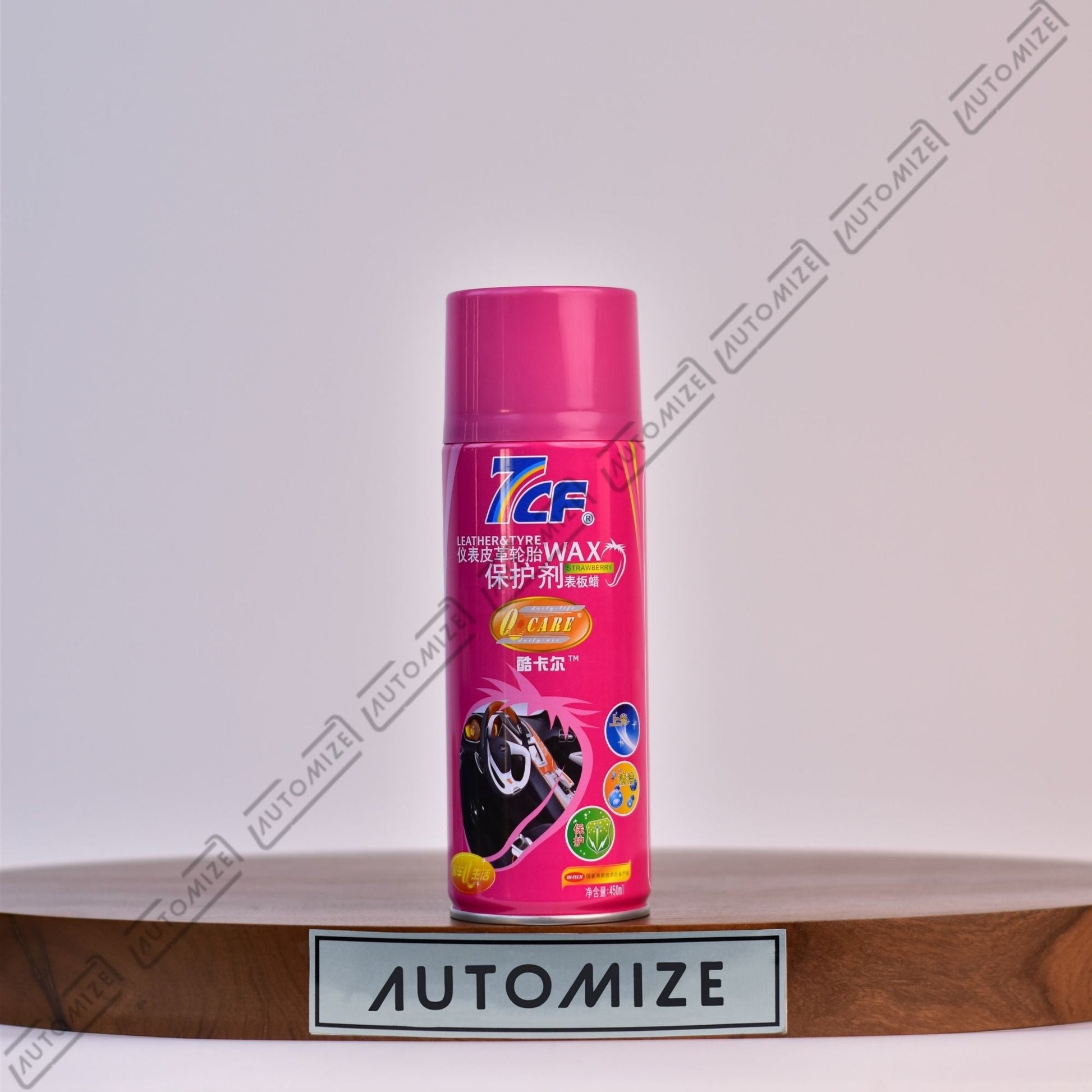 7cf Leather and Tire Wax - Scented (450ml) - Automize