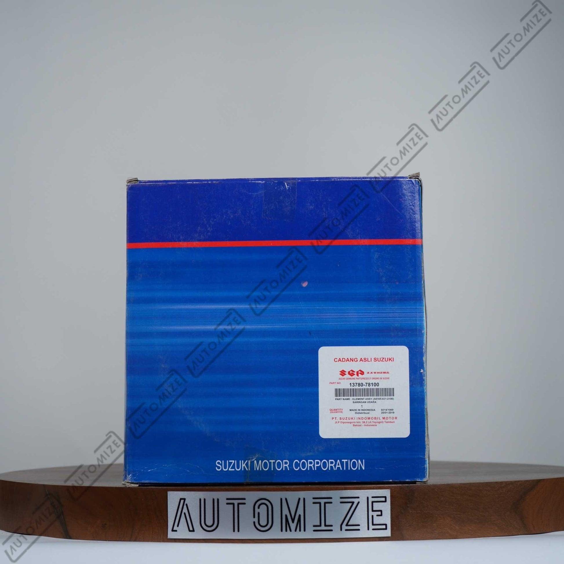 Buy Suzuki Air Filter - 13780-78100 - Automize.pk