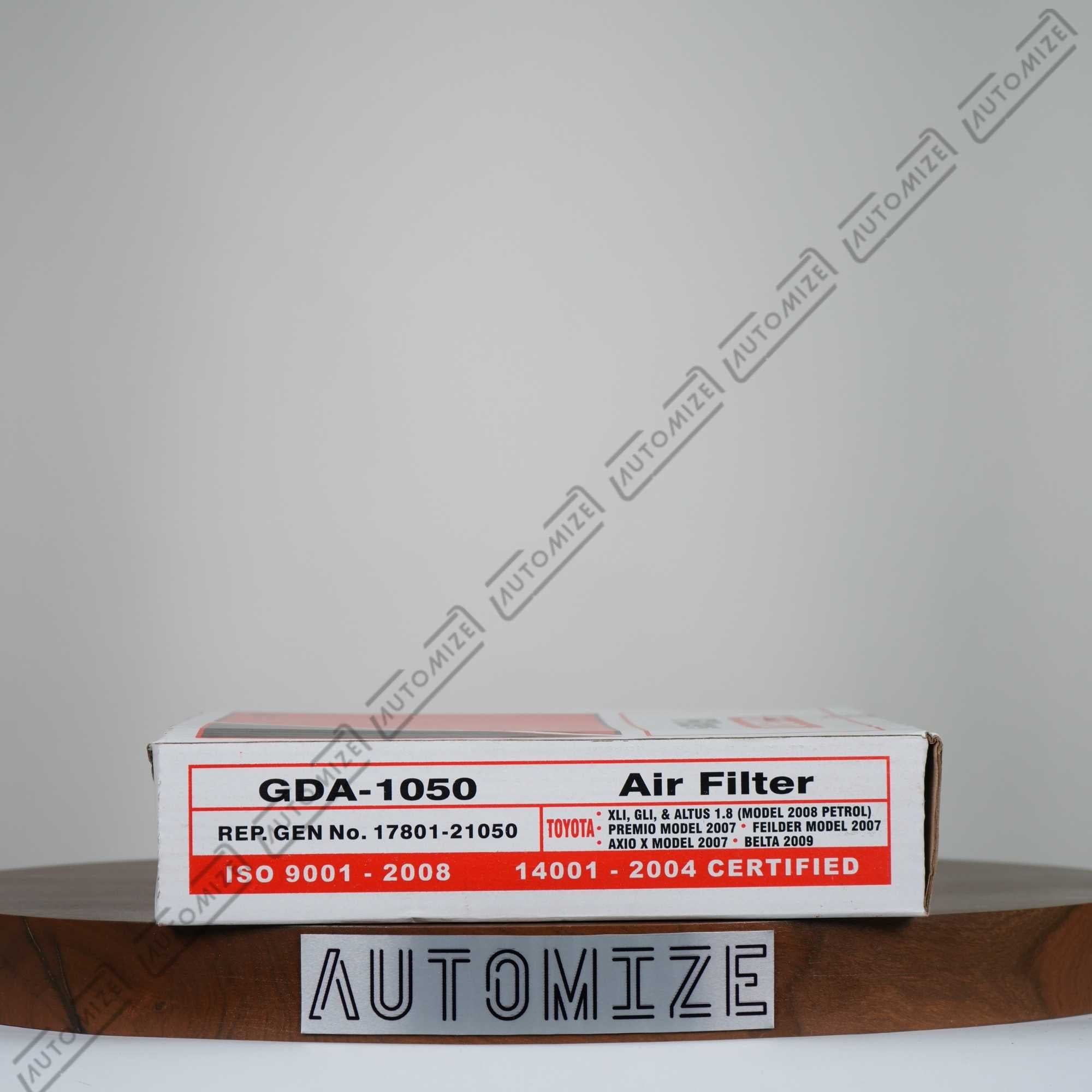 Buy Guard Air Filter [GDA-1050] for Toyota XLI/GLI/Altis 1.8/Premio/Fielder/Axio X/Belt | Automize.pk