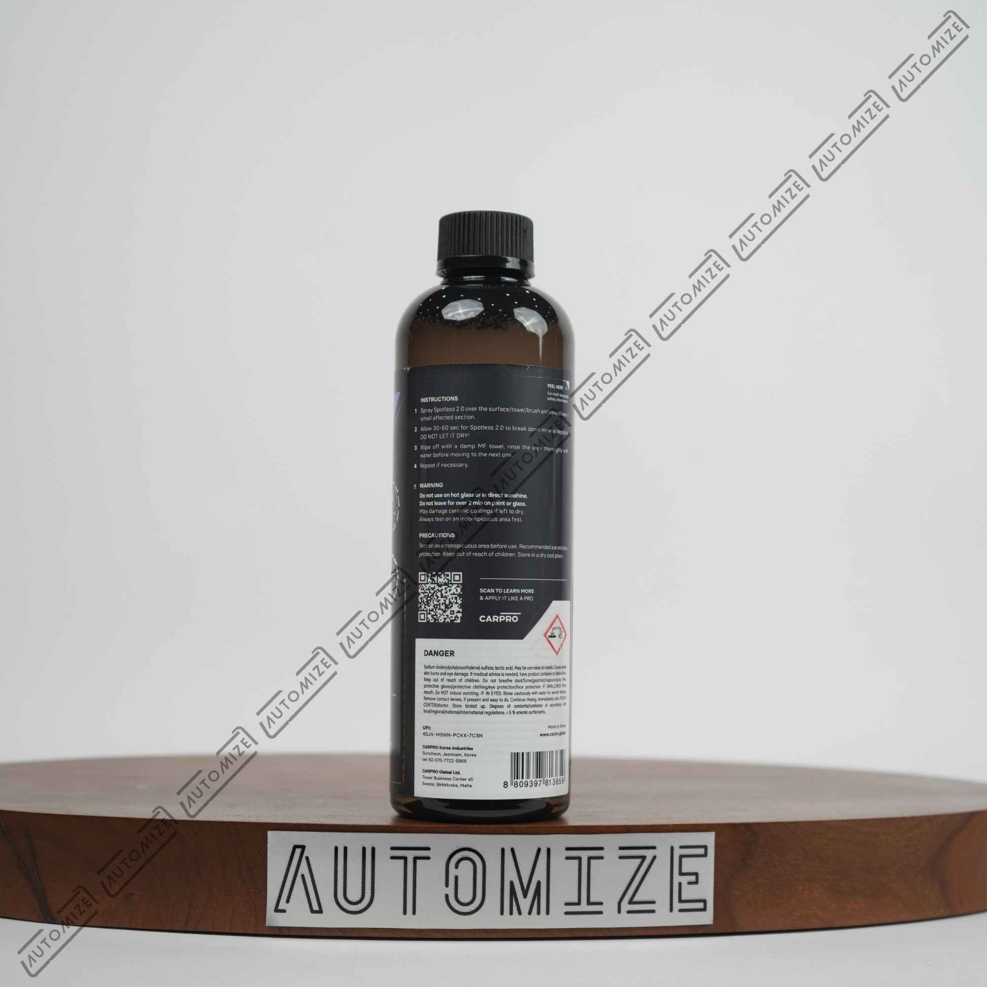 Carpro Spotless 2.0 - Waterspot Remover (500ml)