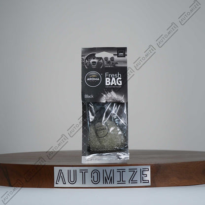 Aroma Car Air Freshener Fresh Bag - Black