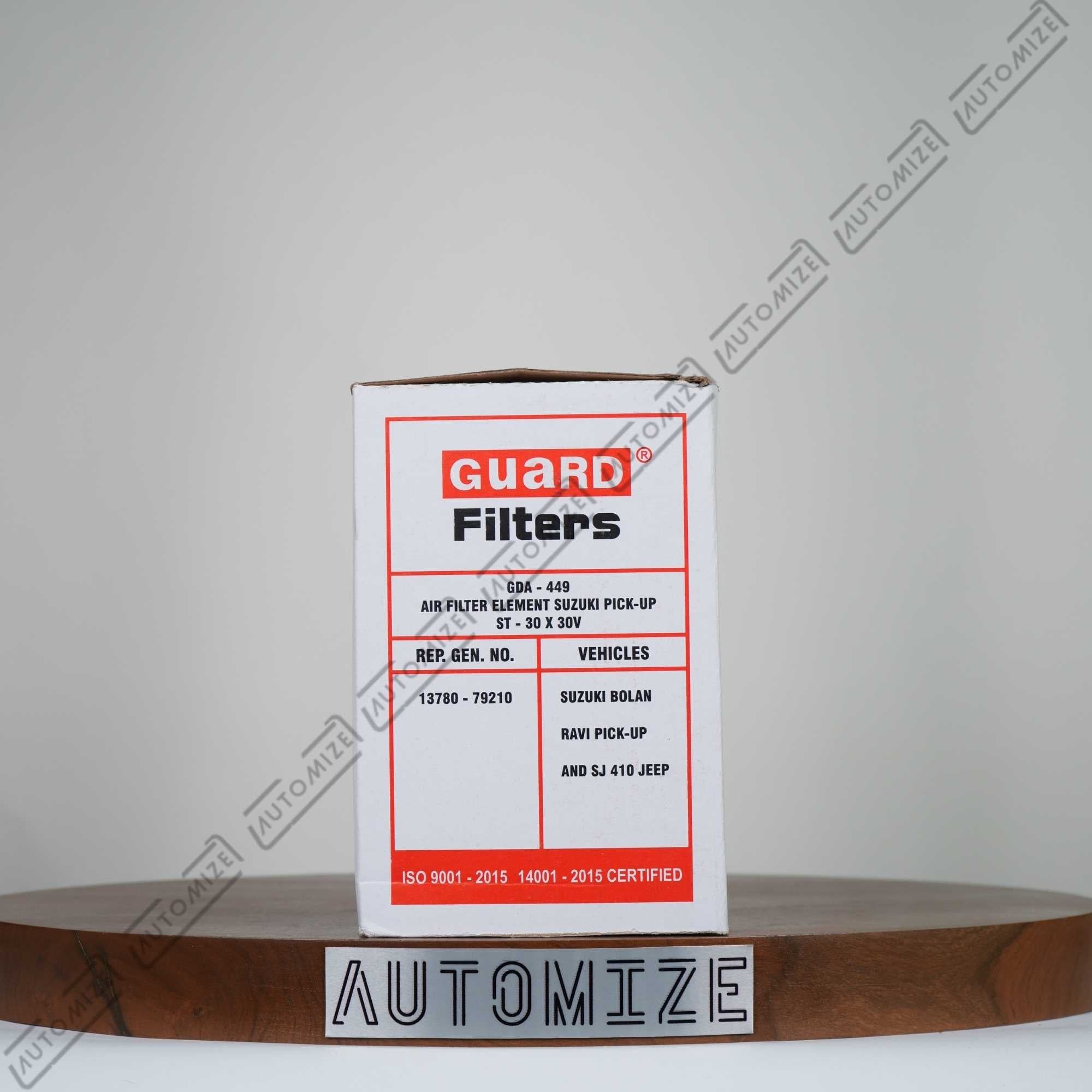 Buy Guard Element Air Filter [GDA-449] for Suzuki Bolan/Ravi Pickup/SJ 410 Jeep | Automize.pk