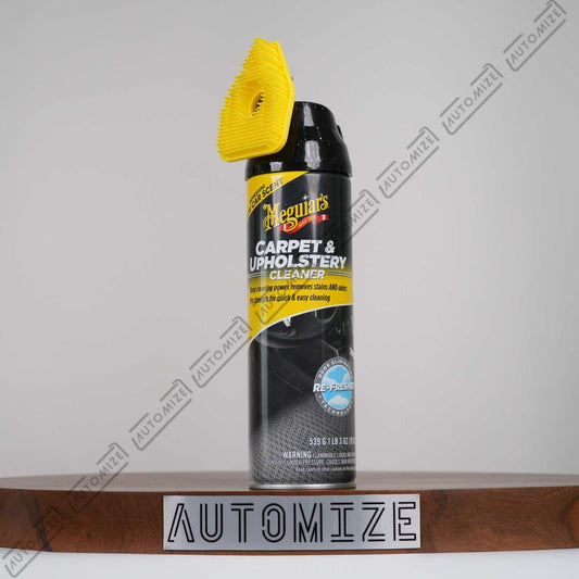 Shop Meguiar's Carpet and Upholstery Cleaner [New Car Scent] (539g) in Pakistan | Automize.pk