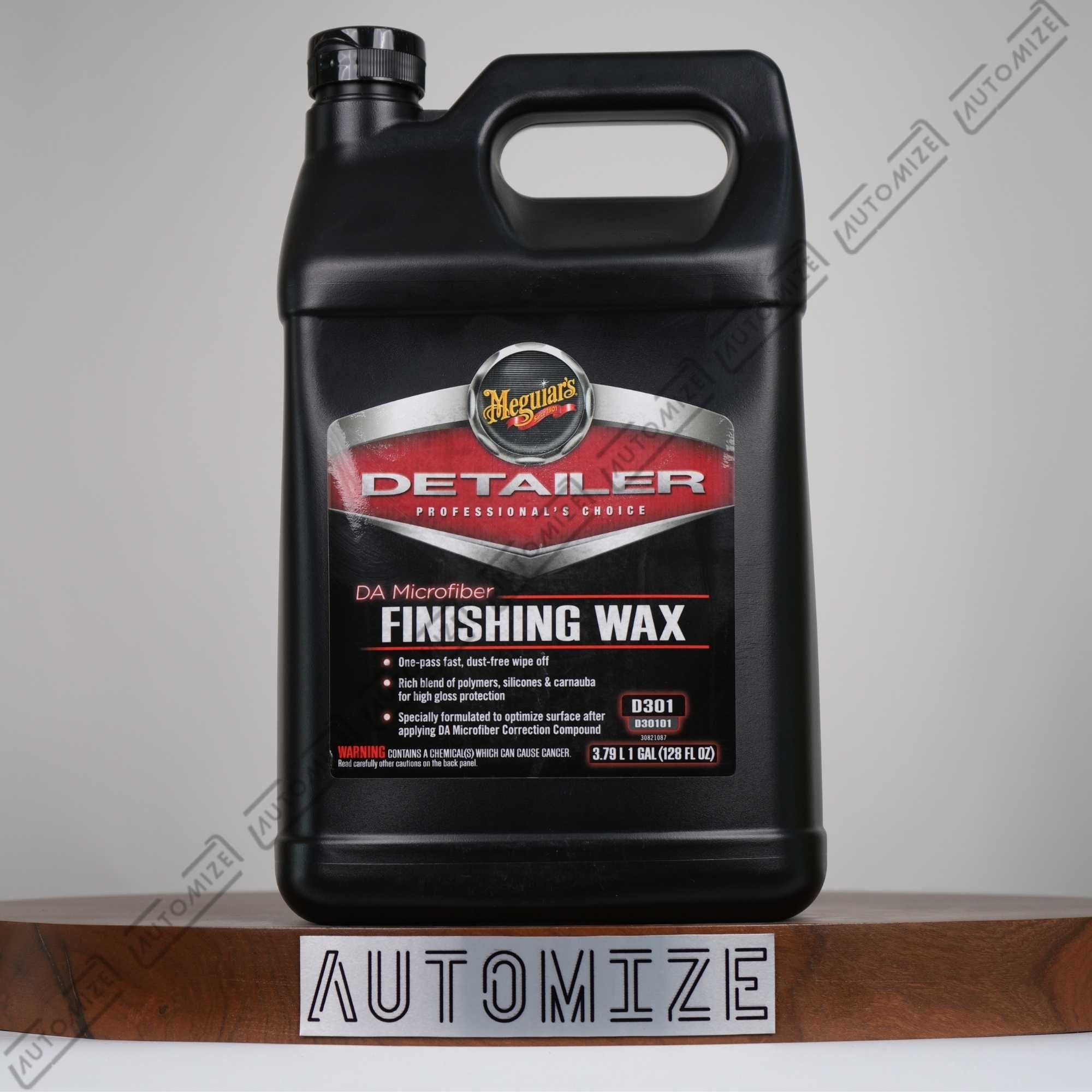 Buy Meguiar's DA Microfiber Finishing Wax Professional D301 (3.79l) in Pakistan | Automize.pk
