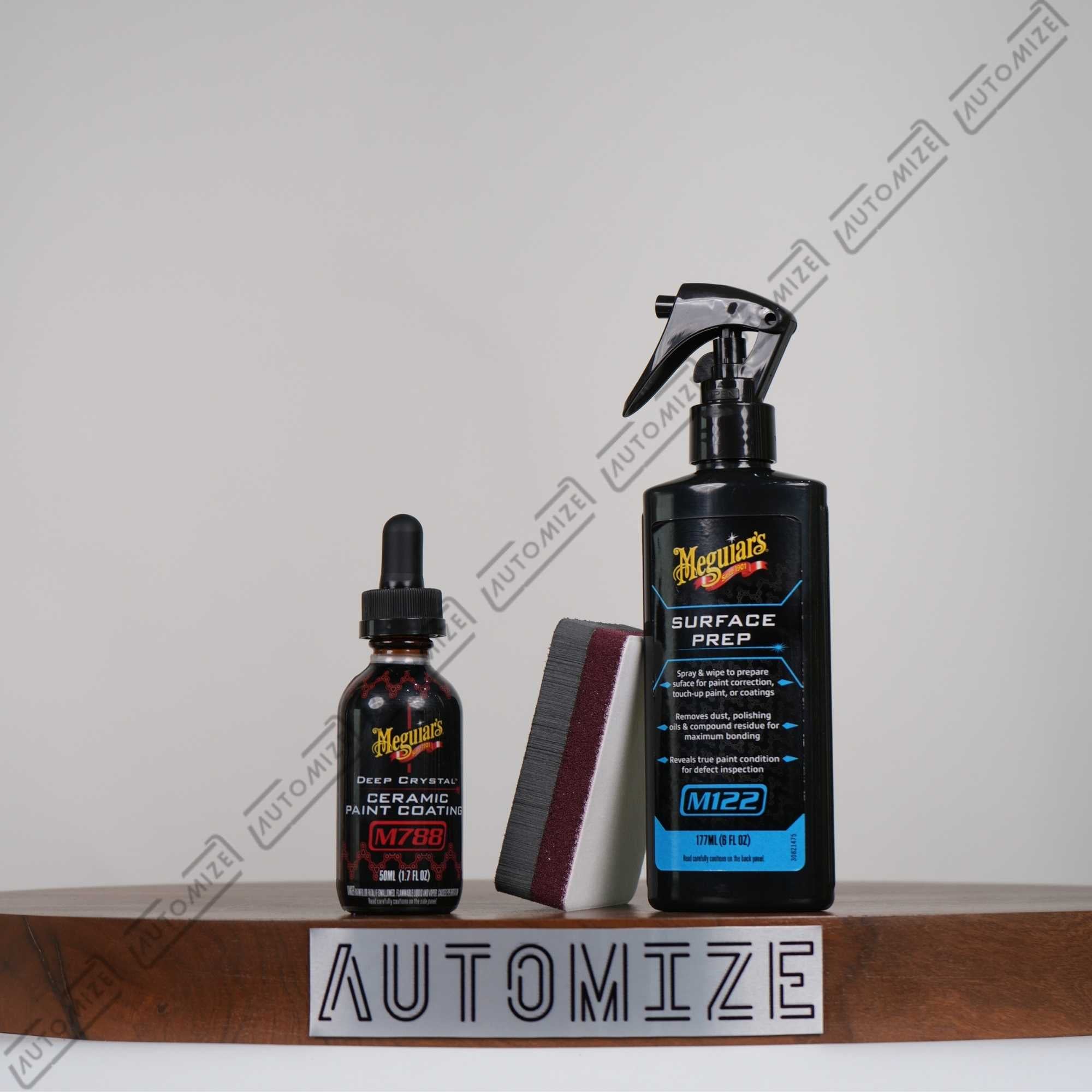 Meguiar's Deep Crystal Ceramic Paint Coating Set [M788] | Automize.pk