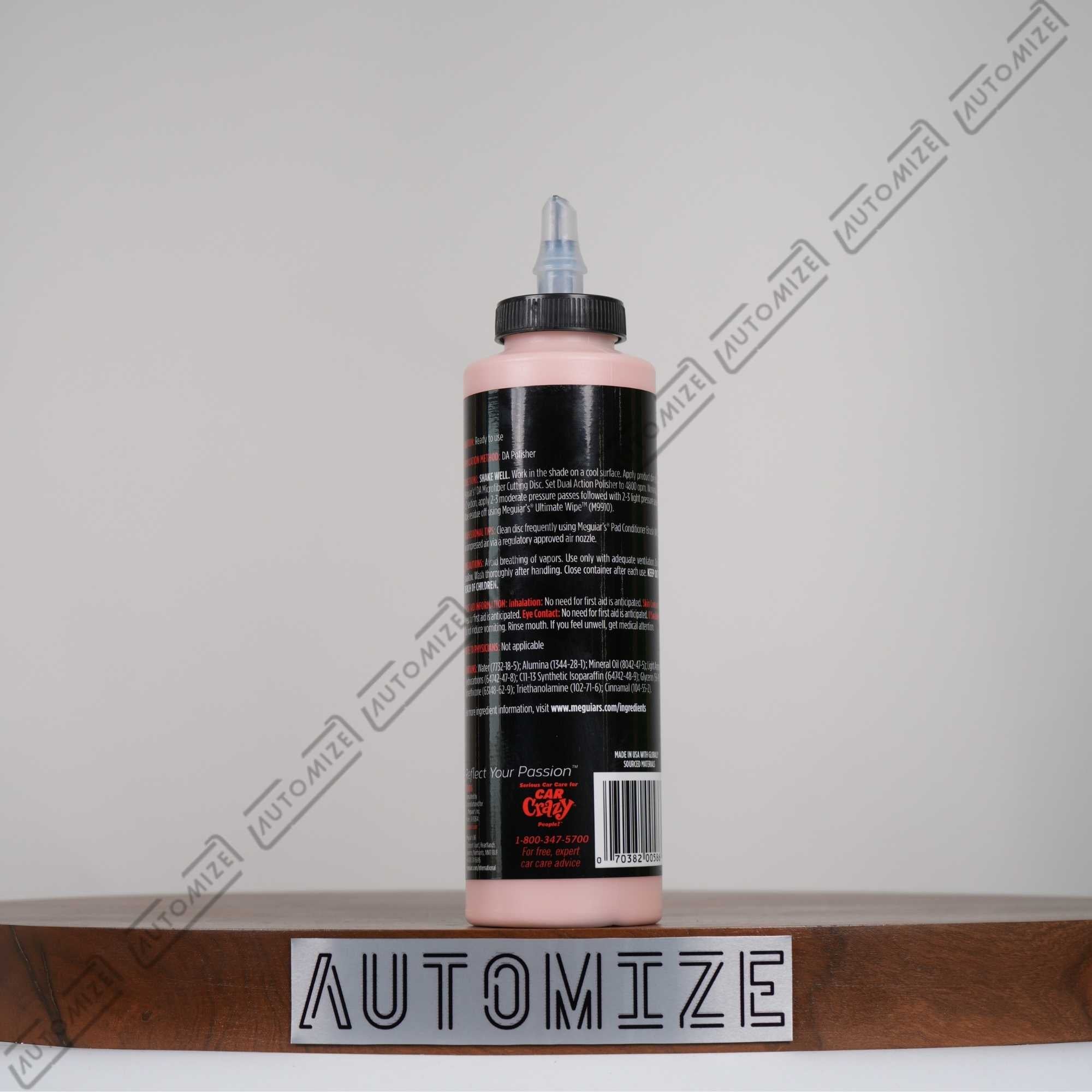 Order Online Meguiar's Detailer Professional DA Microfiber Correction Compound D3000 (473ml) | Automize.pk