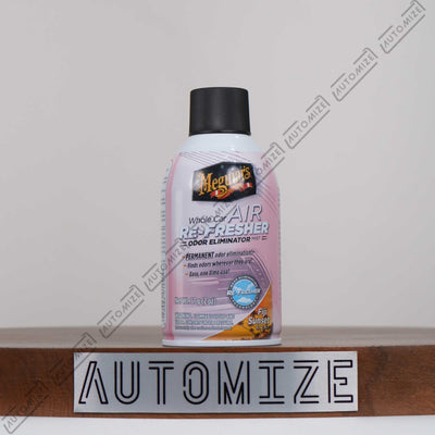 Shop Meguiar's Whole Car Air Re-Fresher Odor Eliminator Mist [Fiji Sunset Scent] (57g) in Pakistan | Automize.pk