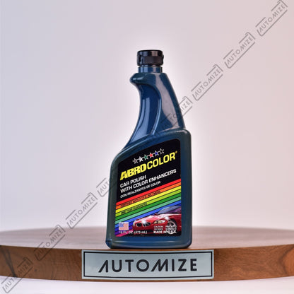 ABRO Color Car Polish with Color Enhancers - Multicolor (473ml) - Automize