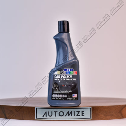 ABRO Car Polish with Color Enhancers - Silver (473ml) – Automize
