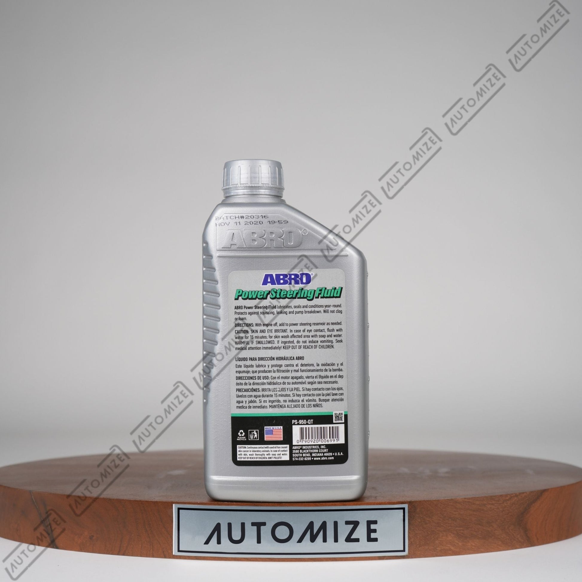 ABRO Power Steering Fluid (1l) - Automize