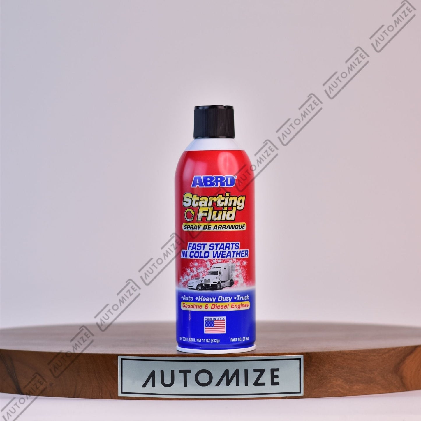 ABRO Starting Fluid for Cold Weather (312g) - Automize