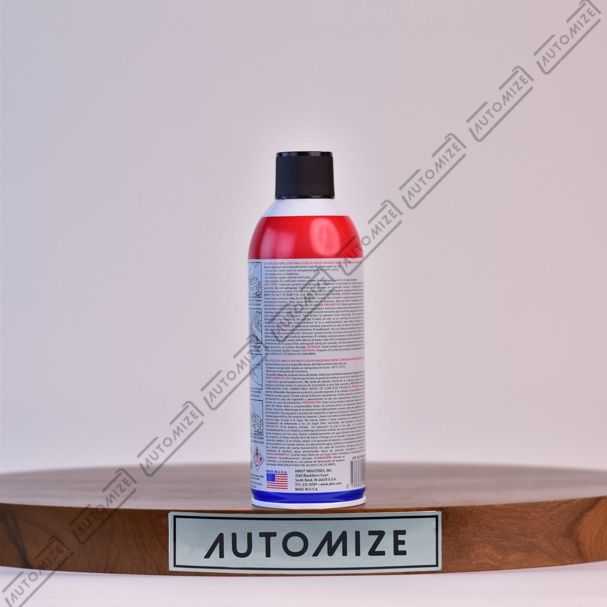 ABRO Starting Fluid for Cold Weather (312g) - Automize