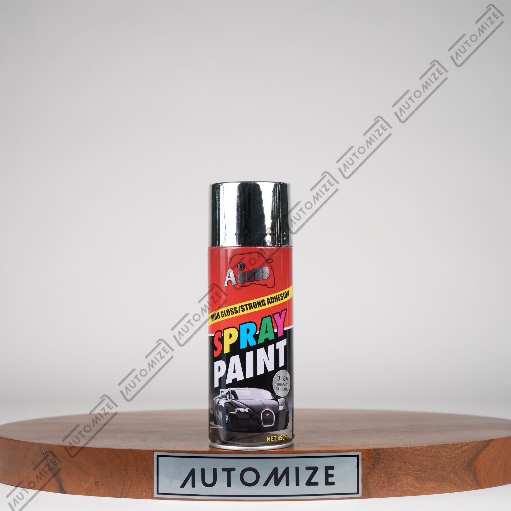 Aim High Gloss/Strong Adhesion Spray Paint - (450ml) - Automize