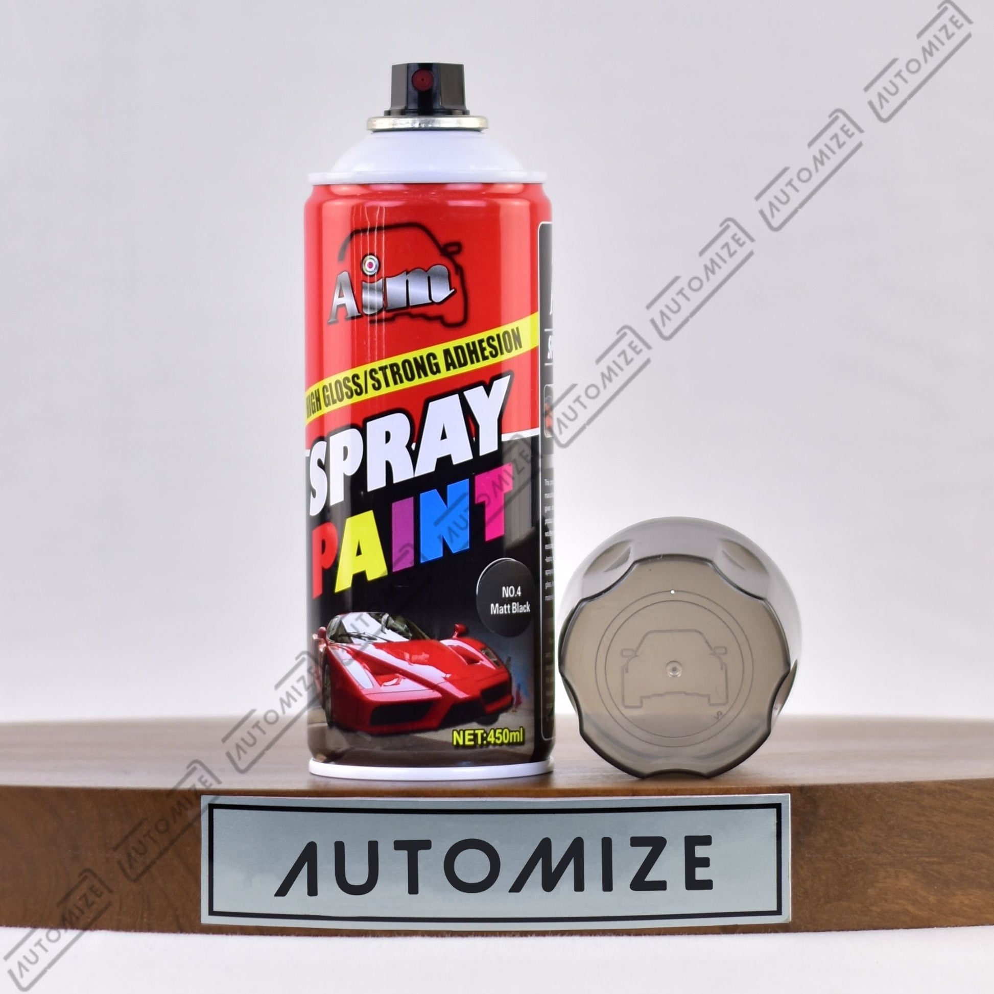 Aim High Gloss/Strong Adhesion Spray Paint - (450ml) - Automize